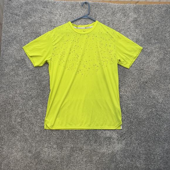 Puma Training Shirt Mens Medium Athletic Short Sleeve Activewear Lightweight Gym - Picture 1 of 9